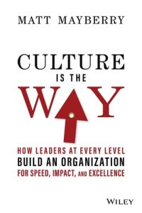 cover of the book Culture Is the Way: How Leaders at Every Level Build an Organization for Speed, Impact, and Excellence