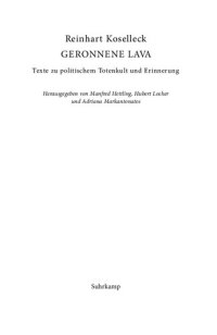 cover of the book Geronnene Lava.Texte zu politischem Totenkult und Erinnerung