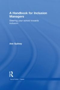 cover of the book A Handbook for Inclusion Managers : Steering Your School Towards Inclusion