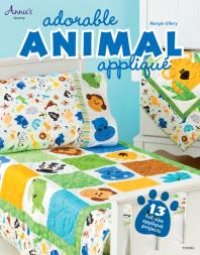 cover of the book Adorable Animal Appliqué