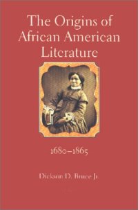 cover of the book The Origins of African American Literature, 1680-1865