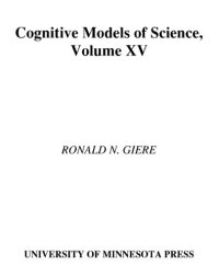 cover of the book Cognitive Models of Science