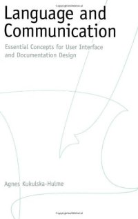 cover of the book Language and Communication: Essential Concepts for User Interface and Documentation Design