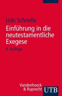 cover of the book Einführung in die neutestamentliche Exegese