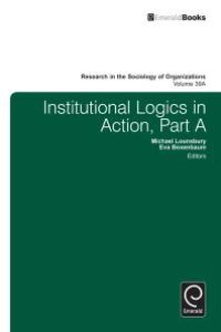 cover of the book Institutional Logics in Action