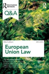 cover of the book Q&a European Union Law 2013-2014