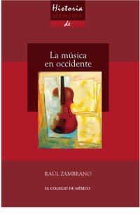 cover of the book Historia mínima de la música en Occidente