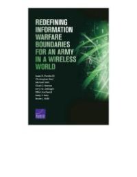 cover of the book Redefining Information Warfare Boundaries for an Army in a Wireless World