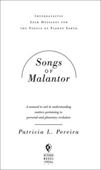 cover of the book Songs of Malantor