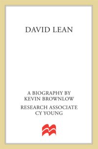 cover of the book David Lean: A Biography