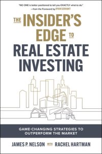 cover of the book The Insider's Edge to Real Estate Investing