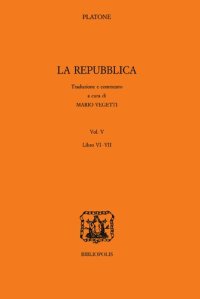 cover of the book La Repubblica. Libri VI e VII