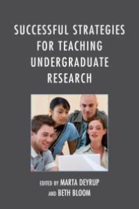 cover of the book Successful Strategies for Teaching Undergraduate Research