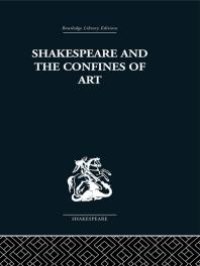 cover of the book Shakespeare and the Confines of Art