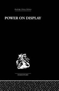 cover of the book Power on Display : The Politics of Shakespeare's Genres