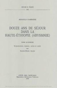 cover of the book Douze ans de séjour dans la haute-Éthiopie (Abyssinie)