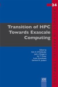 cover of the book Transition of HPC Towards Exascale Computing