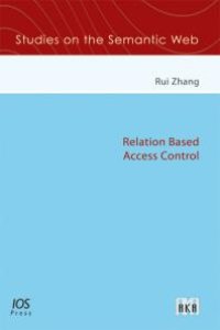 cover of the book Relation Based Access Control