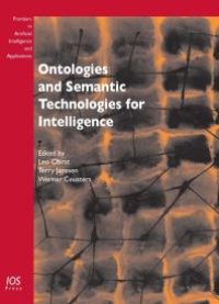 cover of the book Ontologies and Semantic Technologies for Intelligence