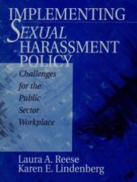 cover of the book Implementing Sexual Harassment Policy : Challenges for the Public Sector Workplace