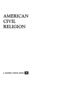 cover of the book American Civil Religion