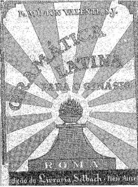 cover of the book gramatica latina