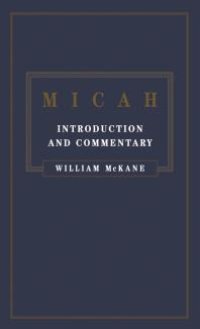 cover of the book Micah : Introduction and Commentary