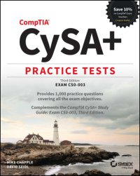 cover of the book CompTIA CySA+ Practice Tests: Exam CS0-003