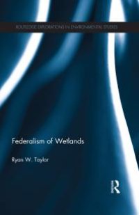 cover of the book Federalism of Wetlands