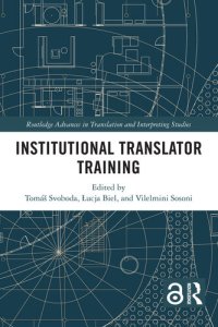 cover of the book Institutional Translator Training