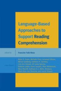 cover of the book Language-Based Approaches to Support Reading Comprehension