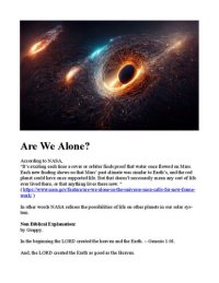 cover of the book Non Biblical Laughter : Are We Alone?