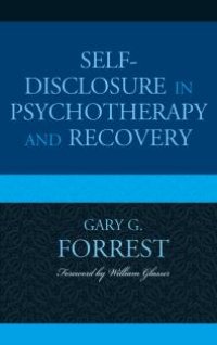 cover of the book Self-Disclosure in Psychotherapy and Recovery