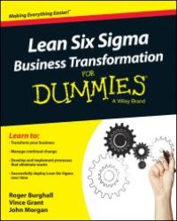 cover of the book Lean Six Sigma Business Transformation for Dummies