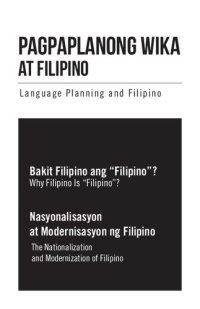 cover of the book Pagpaplanong Wika at Filipino