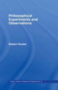 cover of the book Philosophical Experiments and Observations