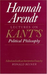 cover of the book Lectures on Kant's Political Philosophy