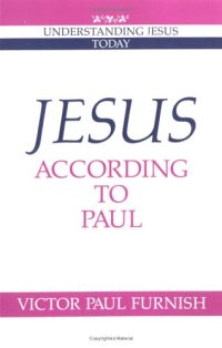 cover of the book Jesus according to Paul 