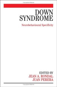 cover of the book Down Syndrome: Neurobehavioural Specificity