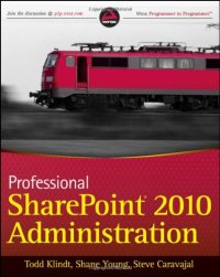 cover of the book Professional SharePoint 2010 Administration