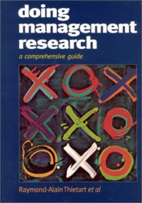 cover of the book Doing Management Research: A Comprehensive Guide