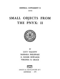 cover of the book Small Objects from the Pnyx II 