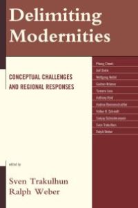 cover of the book Delimiting Modernities: Conceptual Challenges and Regional Responses