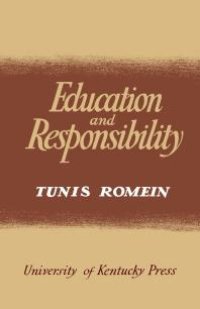 cover of the book Education and Responsibility