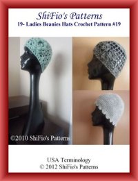 cover of the book 19- Ladies Beanies Hats Crochet Patterns #19