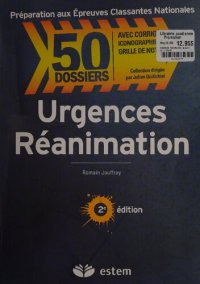 cover of the book 50 dossiers transversaux - Urgences-Réanimation, 2ème édition