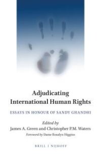 cover of the book Adjudicating International Human Rights : Essays in Honour of Sandy Ghandhi