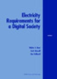 cover of the book Electricity Requirements for a Digital Society