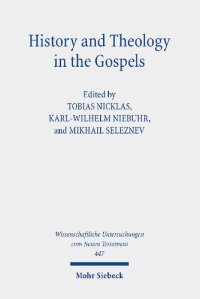 cover of the book History and Theology in the Gospels: Seventh International East-West Symposium of New Testament Scholars, Moscow, September 26 to October 1, 2016