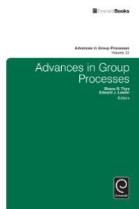 cover of the book Advances in Group Processes